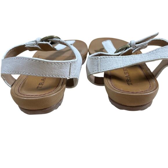 Trask Hollyn Thong Sandals White Women's Size 7M New Without Box Condition - Picture 2 of 7